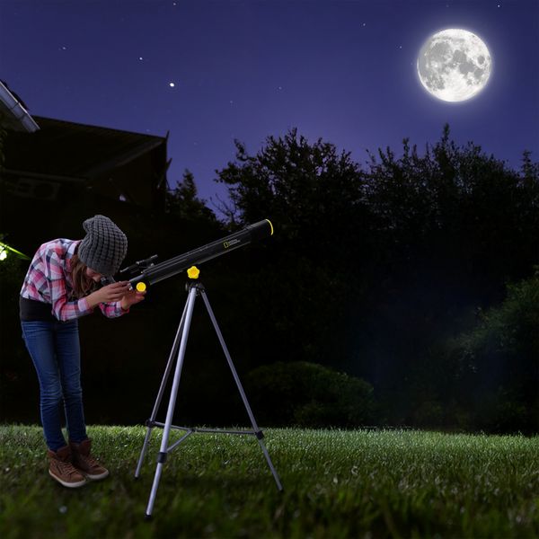 Produktbild: Bresser 10926 - NATIONAL GEOGRAPHIC 50/600 AZ Teleskop f&uuml;r Einsteiger