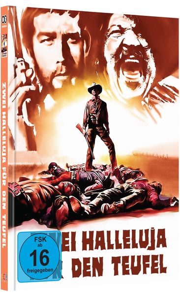 Produktbild: Zwei Halleluja f&uuml;r den Teufel - Mediabook - Cover C - Limited Edition (Blu-ray+DVD)