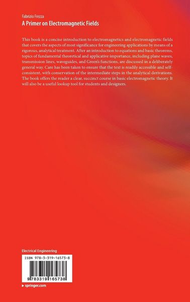 Produktbild: A Primer on Electromagnetic Fields