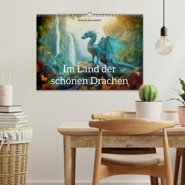 Produktbild: Im Land der sch&ouml;nen Drachen (Wandkalender 2026 DIN A3 quer), CALVENDO Monatskalender