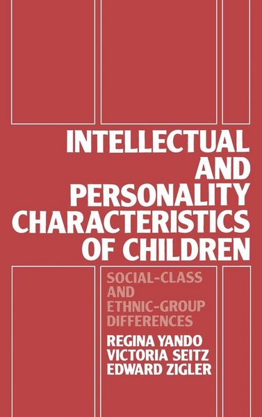 Produktbild: Intellectual and Personality Characteristics of Children