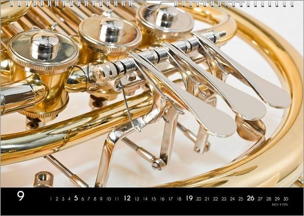 Produktbild: Musikinstrumente, ein Musik-Kalender 2027, DIN A3