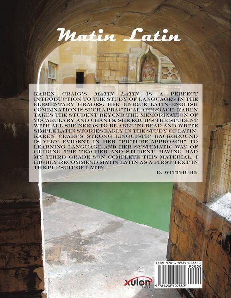 Produktbild: Matin Latin Book 2 Student Edition