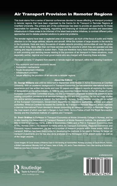 Produktbild: Air Transport Provision in Remoter Regions