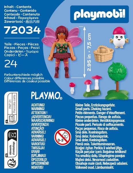 Produktbild: PLAYMOBIL 72034 Waldfee mit s&uuml;&szlig;em Helfer