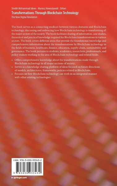 Produktbild: Transformations Through Blockchain Technology