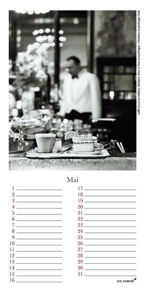 Produktbild: Geburtstagskalender Espresso, Cappuccino & Co.