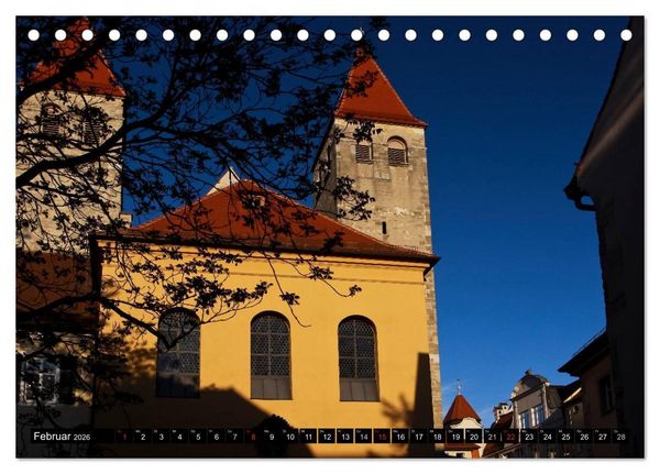 Produktbild: Romantisches Regensburg (Tischkalender 2026 DIN A5 quer), CALVENDO Monatskalender