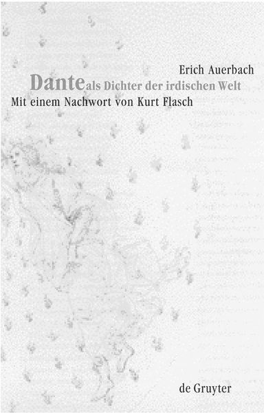 Produktbild: Dante als Dichter der irdischen Welt
