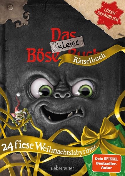 Produktbild: Das kleine Böse Rätselbuch - 24 fiese Weihnachtslabyrinthe (Das kleine Böse Buch)