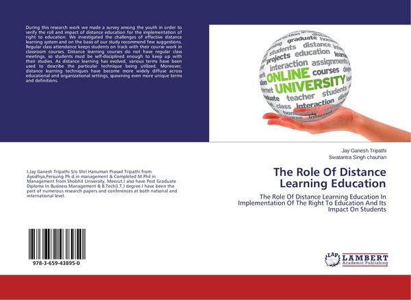 Produktbild: The Role Of Distance Learning Education