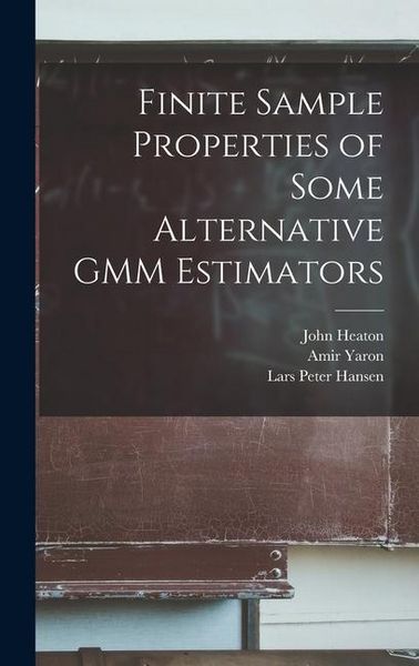 Produktbild: Finite Sample Properties of Some Alternative GMM Estimators