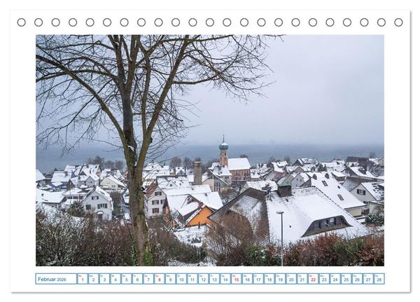 Produktbild: Allensbach am Bodensee (Tischkalender 2026 DIN A5 quer), CALVENDO Monatskalender