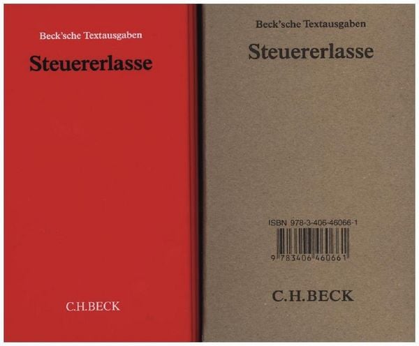Produktbild: Steuererlasse (ohne Fortsetzungsnotierung). Inkl. 84. Erg&auml;nzungslieferung