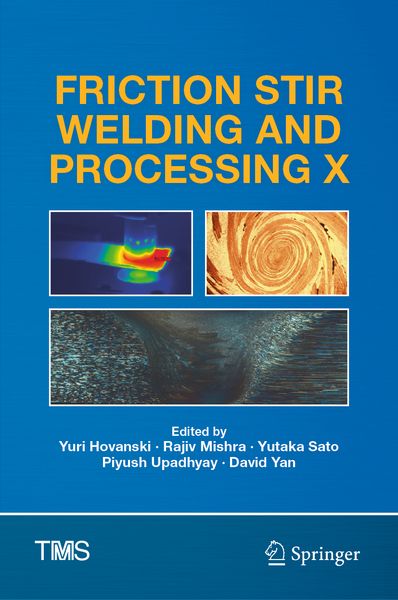 Produktbild: Friction Stir Welding and Processing X