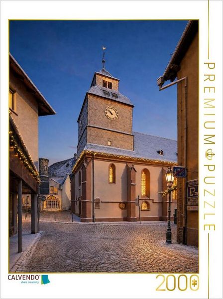 CALVENDO Puzzle Evangelische Talkirche | 2000 Teile Lege-Größe 90x67cm Foto-Puzzle für glückliche Stunden