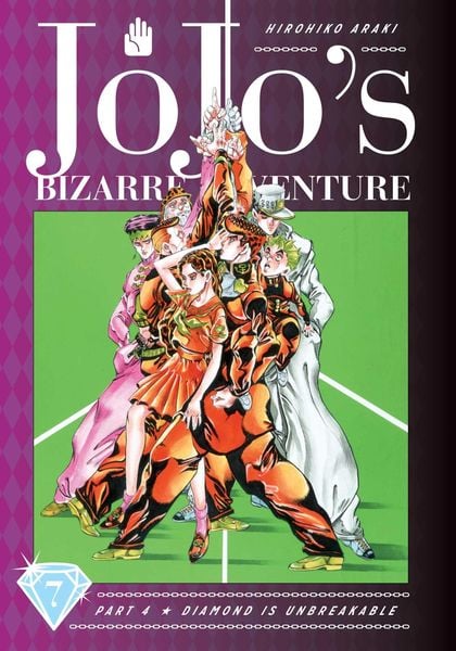Jojo's Bizarre Adventure: Part 4--Diamond Is Unbreakable, Vol. 7, Gebundene Ausgabe von Hirohiko Araki, Simon & Schuster direkt, 978-1-974708-13-0