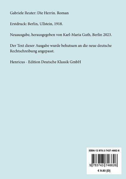 Produktbild: Die Herrin