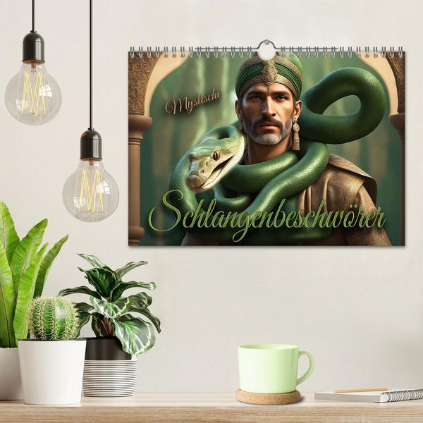Produktbild: Mystische Schlangenbeschw&ouml;rer (Wandkalender 2026 DIN A4 quer), CALVENDO Monatskalender