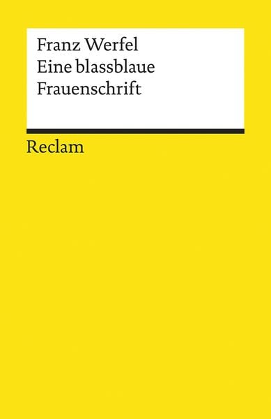 Produktbild: Eine blassblaue Frauenschrift