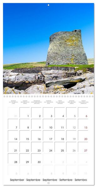 Produktbild: Prehistoric Sites of Northern Scotland (Wall Calendar 2026 12 &times; 12 Inch) CALVENDO 12 Month Wall Calendar