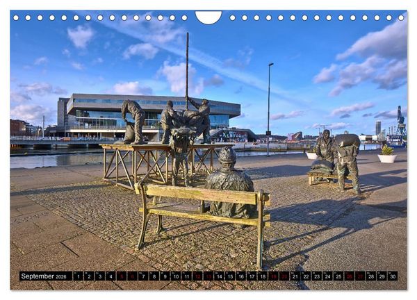 Produktbild: AARHUS, die kleinste Gro&szlig;stadt der Welt (Wandkalender 2026 DIN A4 quer), CALVENDO Monatskalender
