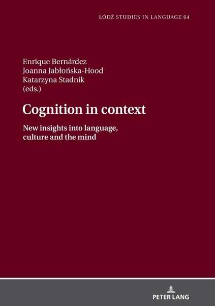 Produktbild: Cognition in context