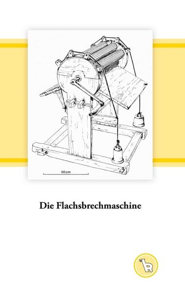 Produktbild: Die Flachsbrechmaschine