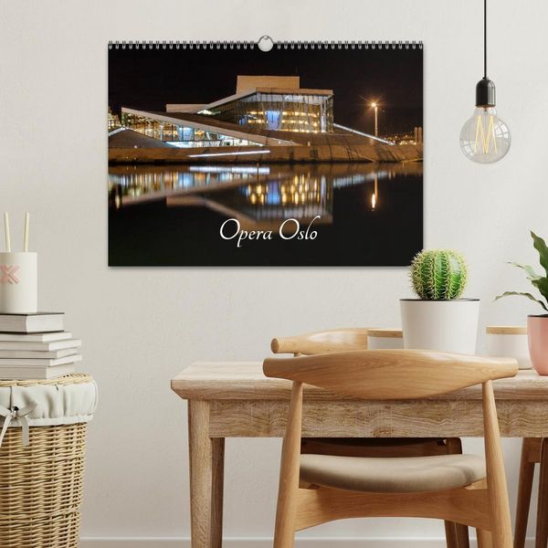 Produktbild: Opera Oslo (Wandkalender 2026 DIN A3 quer), CALVENDO Monatskalender