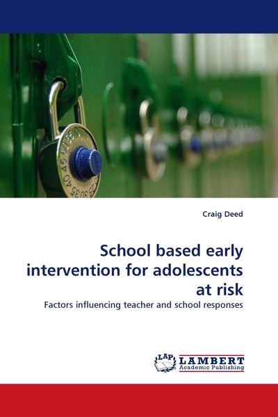 Produktbild: School based early intervention for adolescents at risk