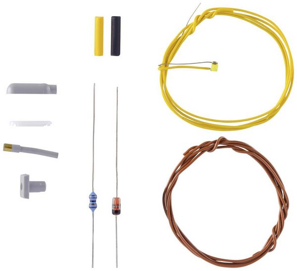 Produktbild: Viessmann Modelltechnik N Wandlaterne einfach Bausatz 6625 1St.