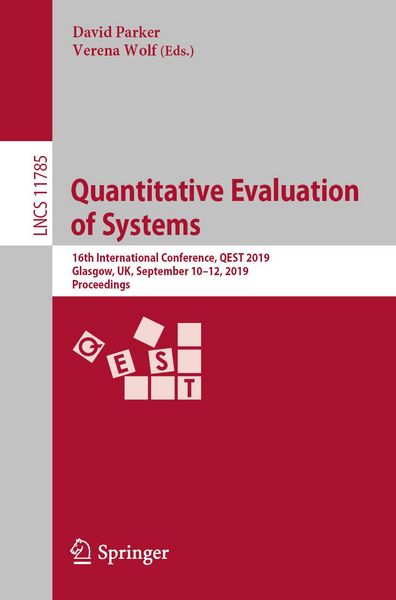 Produktbild: Quantitative Evaluation of Systems
