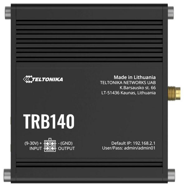 Produktbild: Teltonika TRB140 LTE Gateway LAN (10/100MBit/s)