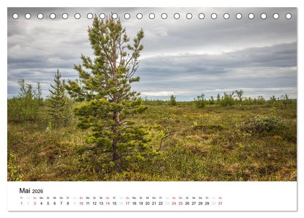 Produktbild: Finnland: Land der 1000 Seen (Tischkalender 2026 DIN A5 quer), CALVENDO Monatskalender
