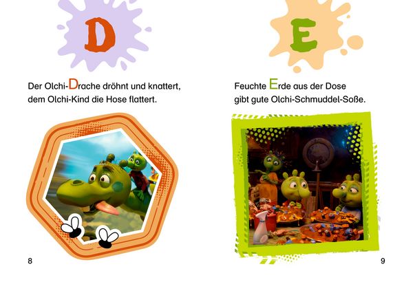 Produktbild: Die Olchis. Das Olchi-ABC zum Film