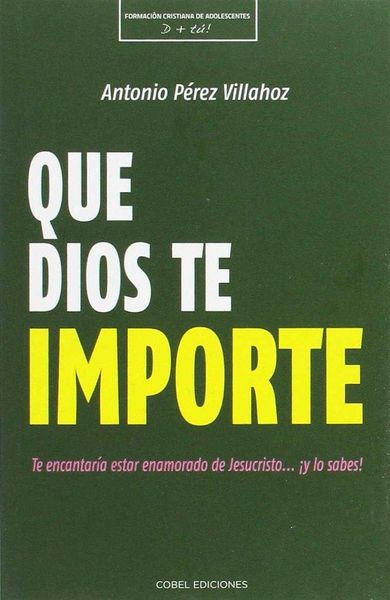 Produktbild: Que Dios te importe