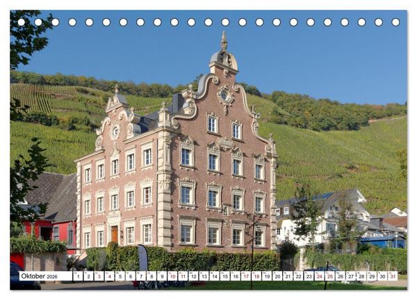 Produktbild: Romantisches Moselland (Tischkalender 2026 DIN A5 quer), CALVENDO Monatskalender