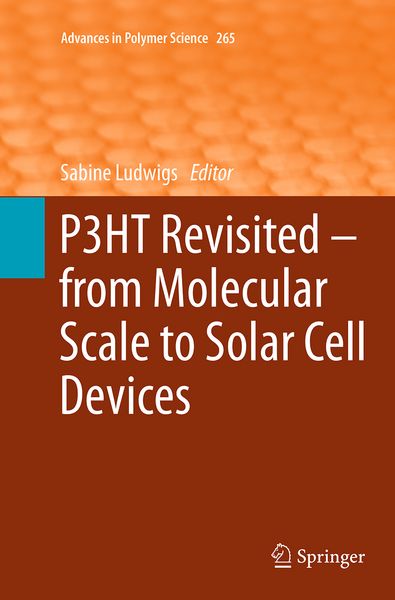 Produktbild: P3HT Revisited &ndash; From Molecular Scale to Solar Cell Devices