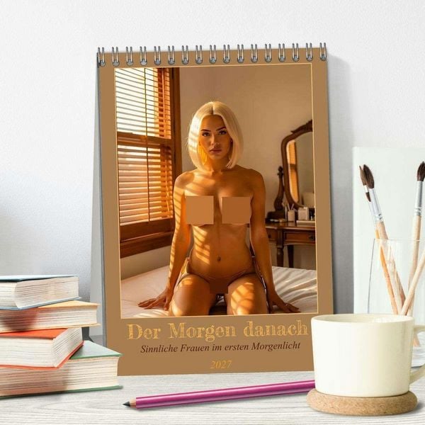 Produktbild: Der Morgen danach - Sinnliche Frauen im ersten Morgenlicht (Tischkalender 2027 DIN A5 hoch), CALVENDO Monatskalender