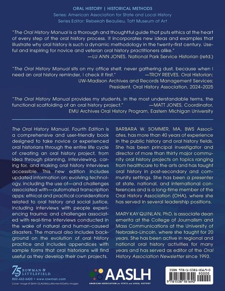 Produktbild: Oral History Manual