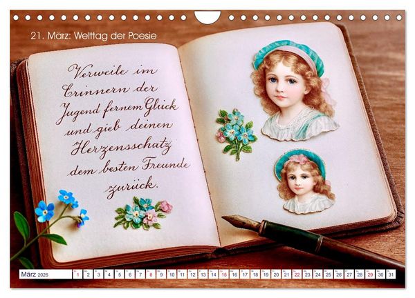 Produktbild: Gedenktage 2026. Sinnvolle und kuriose Tage im Jahr (Wandkalender 2026 DIN A4 quer), CALVENDO Monatskalender