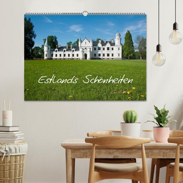 Produktbild: Estlands Sch&ouml;nheiten (Wandkalender 2026 DIN A2 quer), CALVENDO Monatskalender