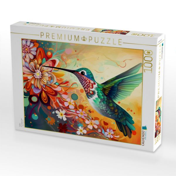 Produktbild: CALVENDO Puzzle Kolibri | 1000 Teile Lege-Gr&ouml;&szlig;e 64x48cm Foto-Puzzle f&uuml;r gl&uuml;ckliche Stunden
