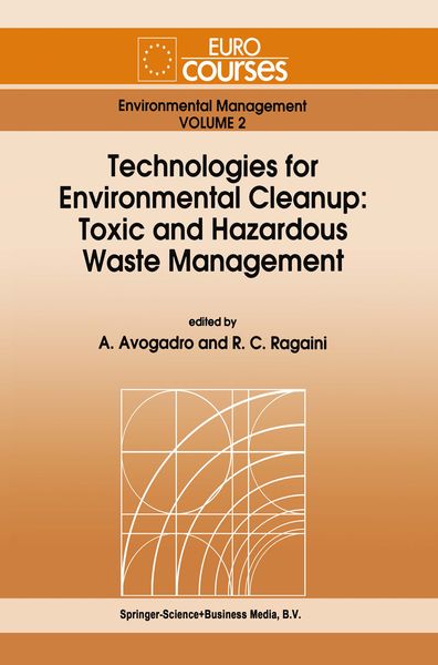 Produktbild: Technologies for Environmental Cleanup: Toxic and Hazardous Waste Management