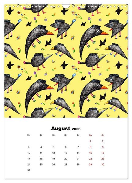 Produktbild: MUSTERMACKE (Wandkalender 2026 DIN A3 hoch), CALVENDO Monatskalender