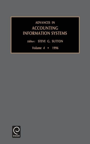 Produktbild: Advances in Accounting Information Systems