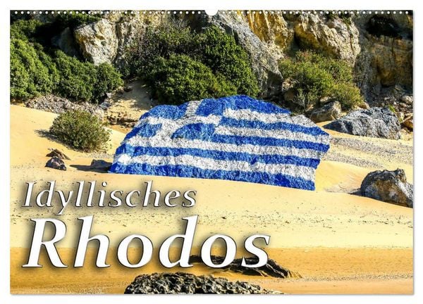 Produktbild: Idyllisches Rhodos (Wandkalender 2026 DIN A2 quer), CALVENDO Monatskalender