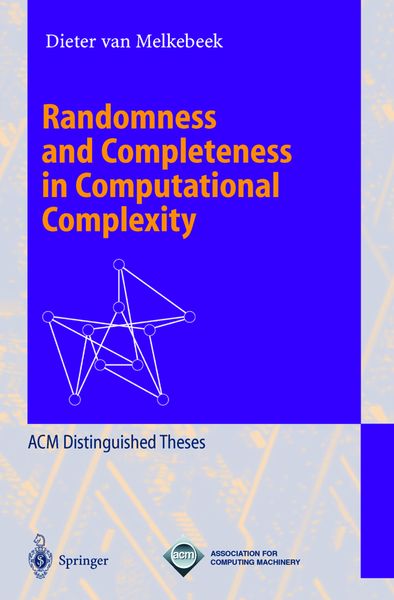 Produktbild: Randomness and Completeness in Computational Complexity