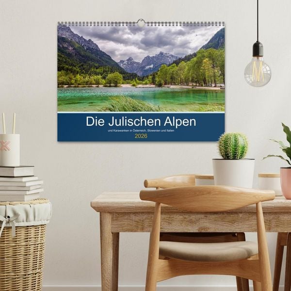Produktbild: Die Julischen Alpen (Wandkalender 2026 DIN A3 quer), CALVENDO Monatskalender