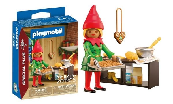 Produktbild: 72152 Weihnachtself mit Pl&auml;tzchen
